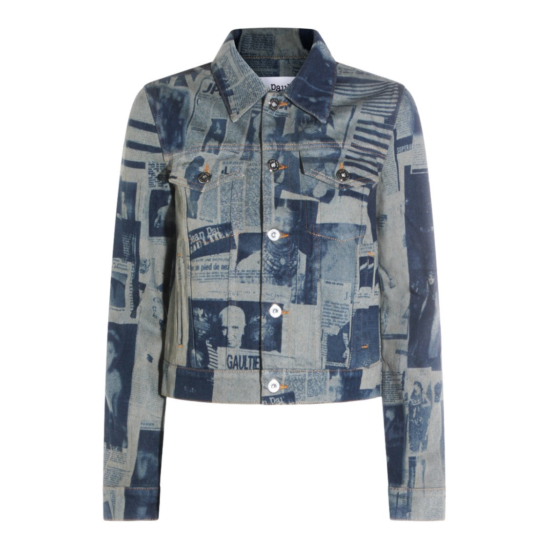 Jean Paul Gaultier Tailored Casual Jacket With Graphic Print