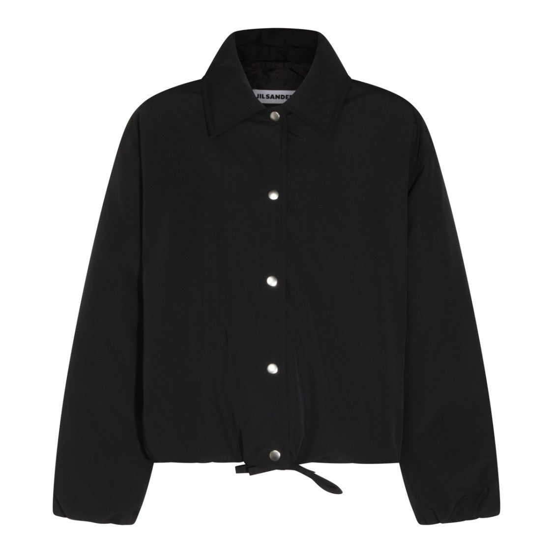 Jil Sander Down Jacket With Classic Collar And Adjustable Hem