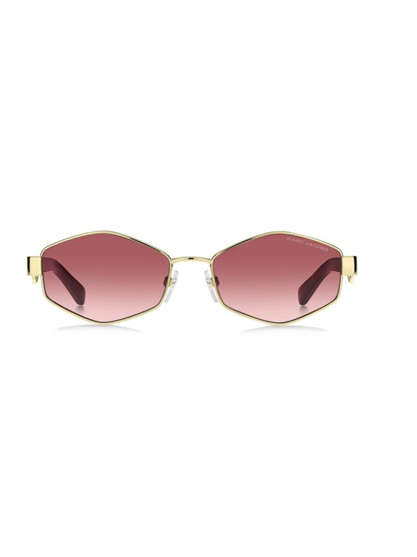Marc Jacobs Gold Marc 496/S Angular Pink Sunglasses