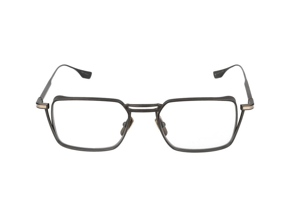 Dita Eyeglasses Lindstrum Black Iron/White Gold 51/20/140