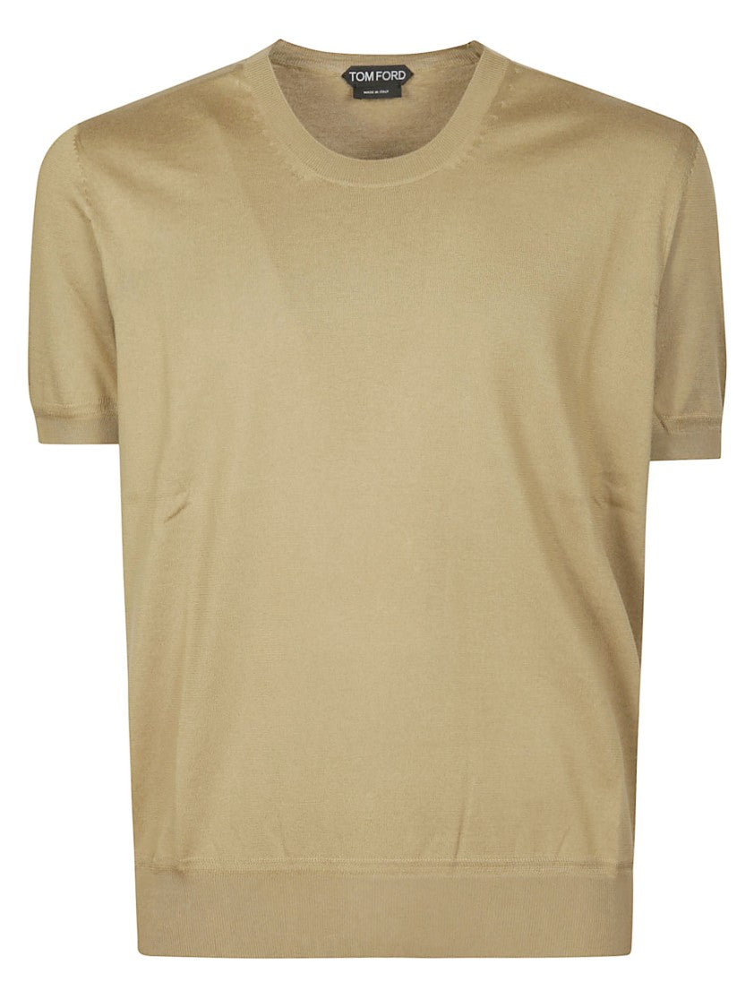 Tom Ford Short Sleeve Cotton Sweater