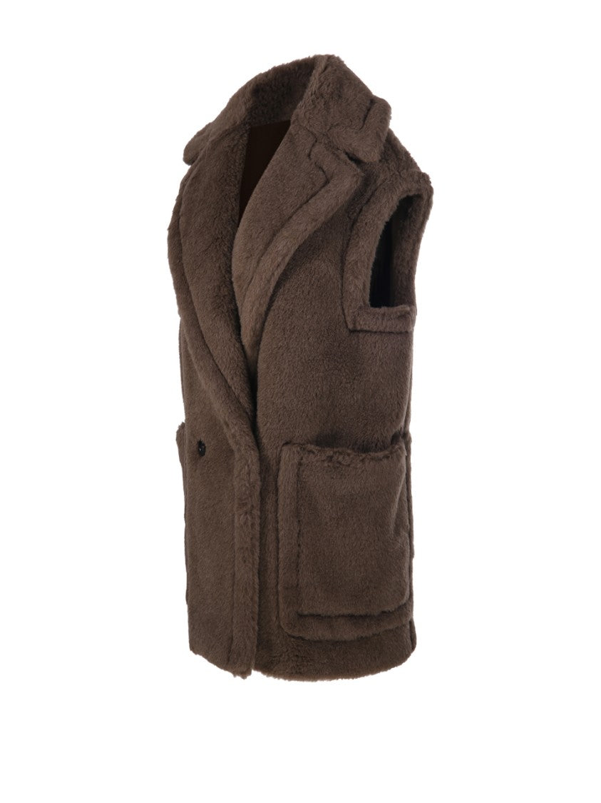 Max Mara Bormida1234 Coat Without Sleeves