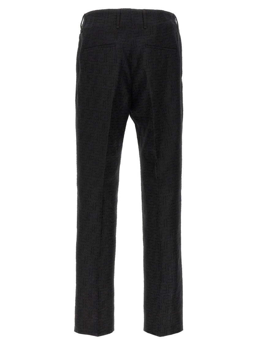 Fendi Ff Jacquard Pants
