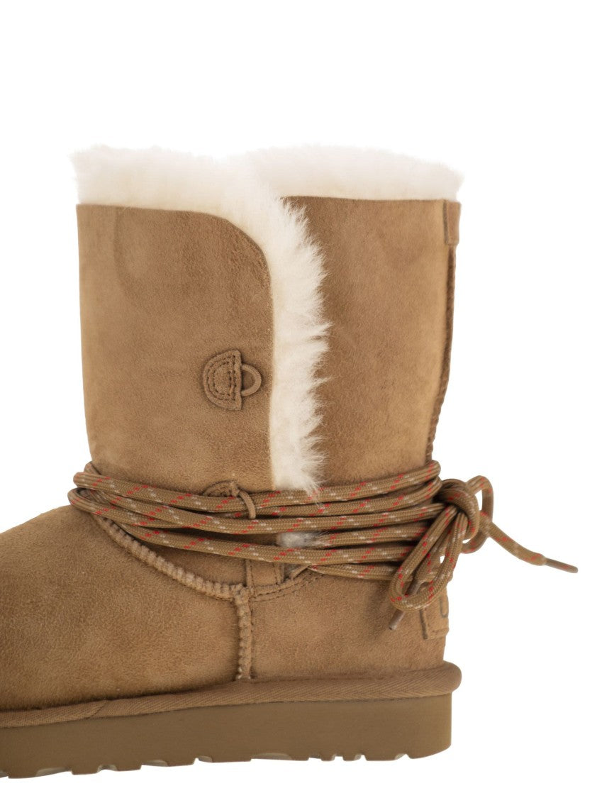 Ugg Bailey Tie - Suede Ankle Boots