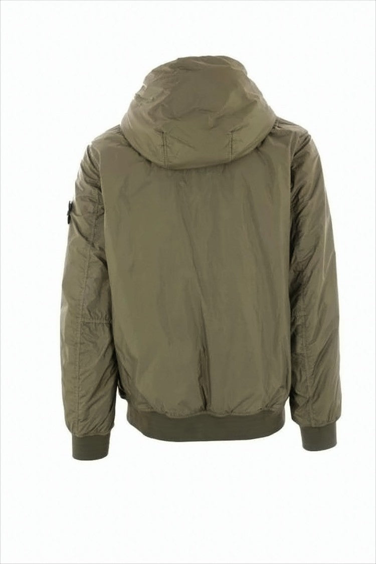 Stone Island Hooded Green Padded Jacket