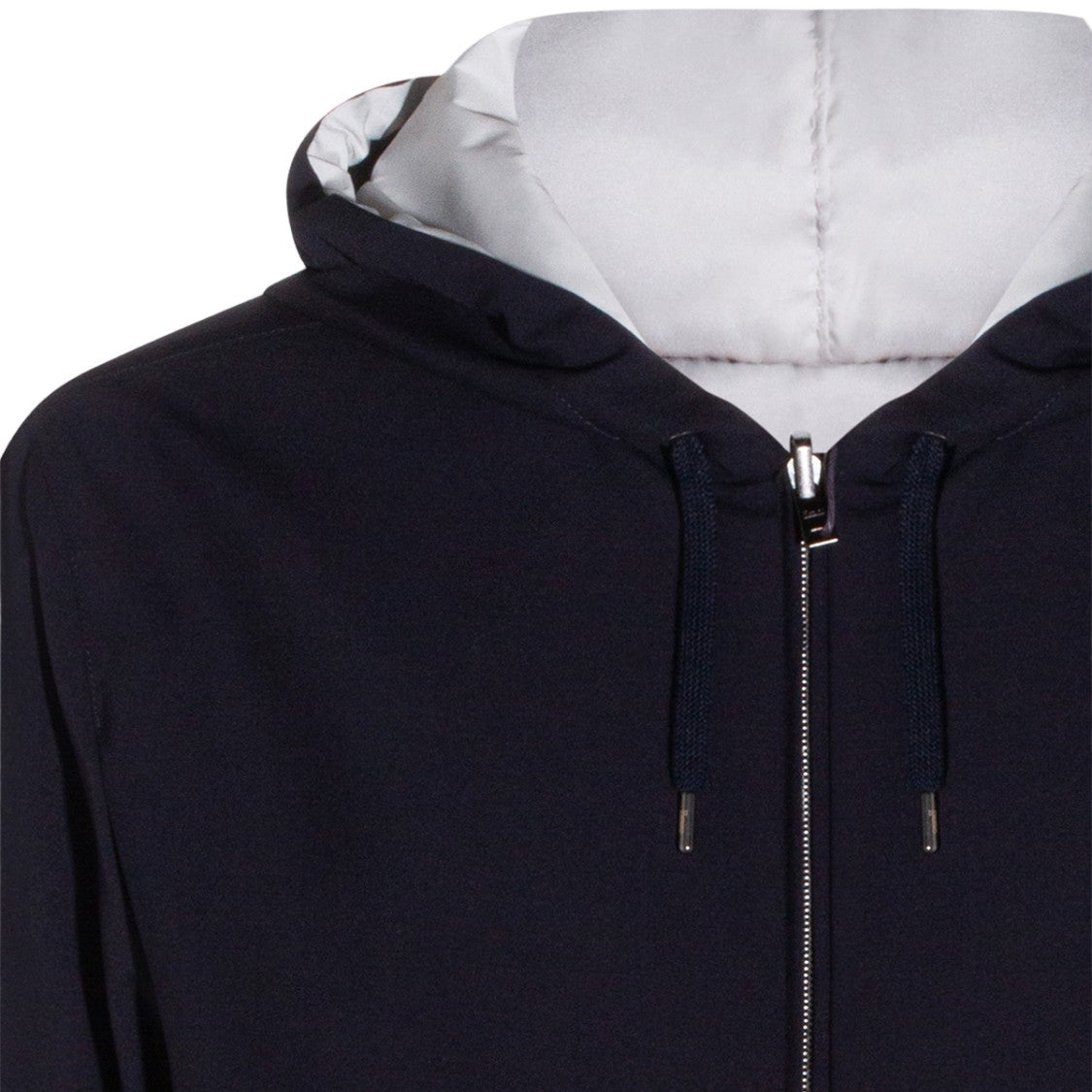 Herno Structured Silhouette Men's Jacket With Front Zipper Closure