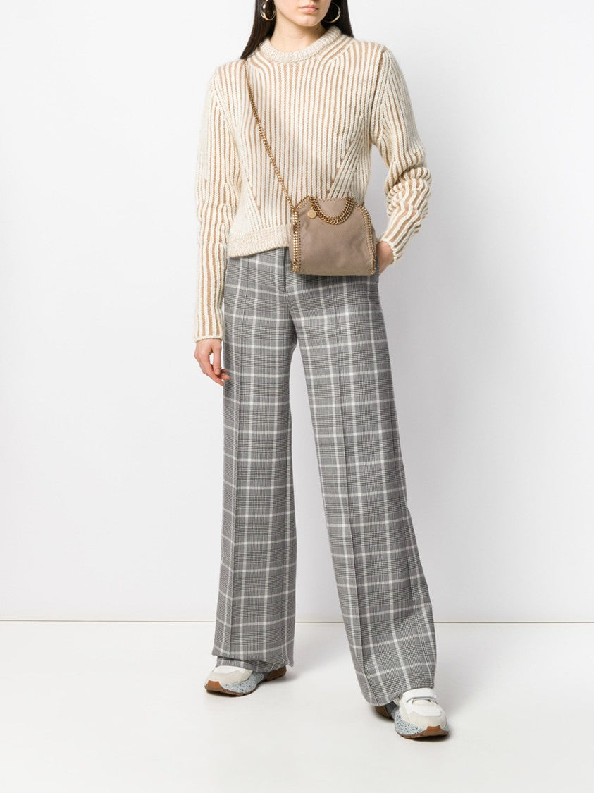 Stella Mccartney Soft-Structured Falabella Tiny Bag With Chain Trim
