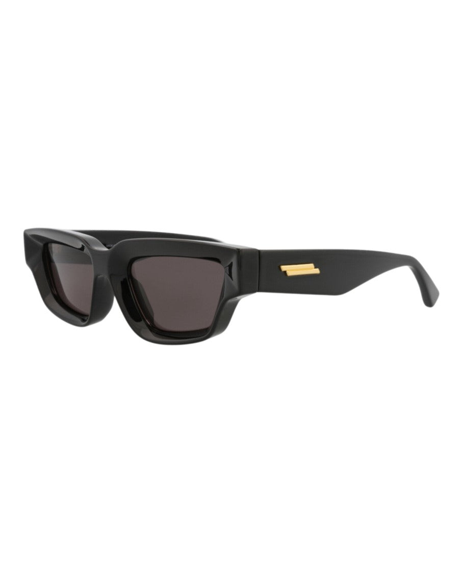 Bottega Veneta Cat Eye-Frame Injection Sunglasses With Gold Accents