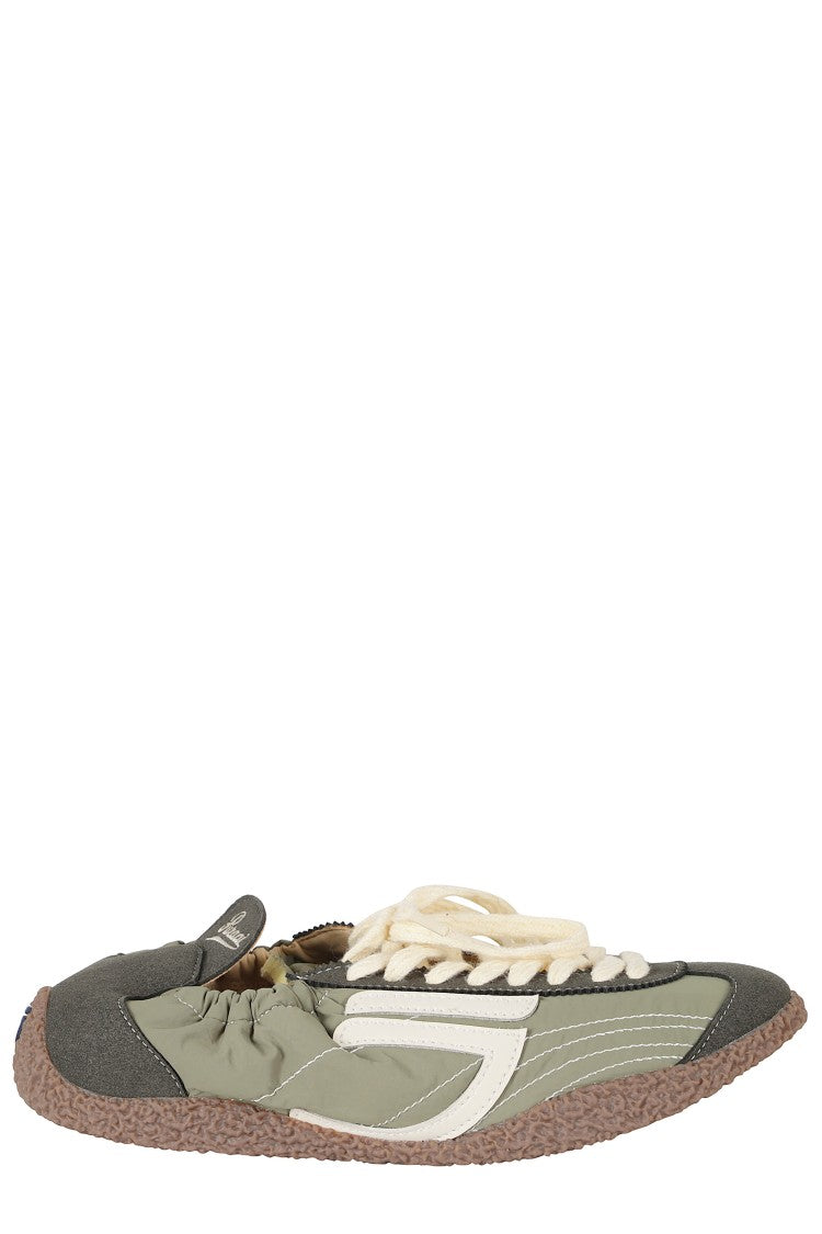 Puraai 9.01 Corsa Running Fabric-Leather Sneakers