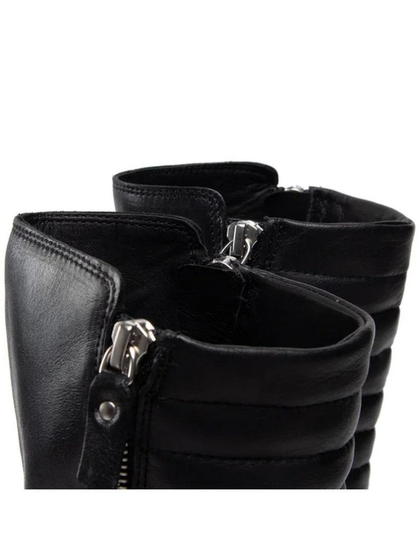 Vic Matié Black Leather Boots