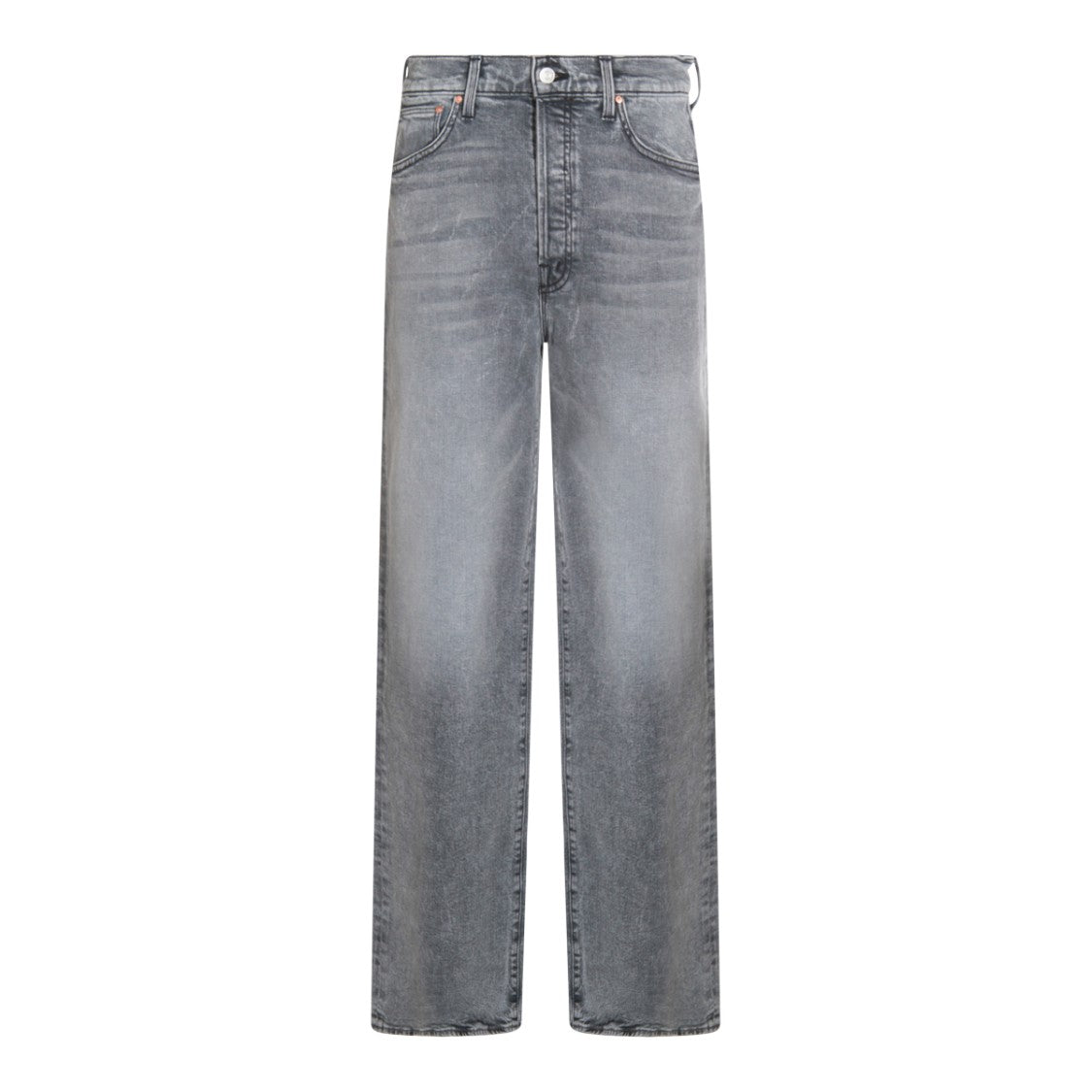 Mother Grey Cotton Jeans