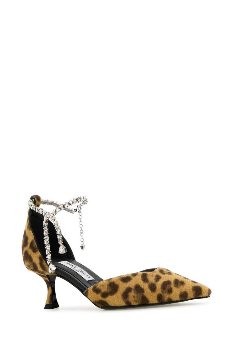 Jimmy Choo Printed Calf Hair Stevie 50 Pumps