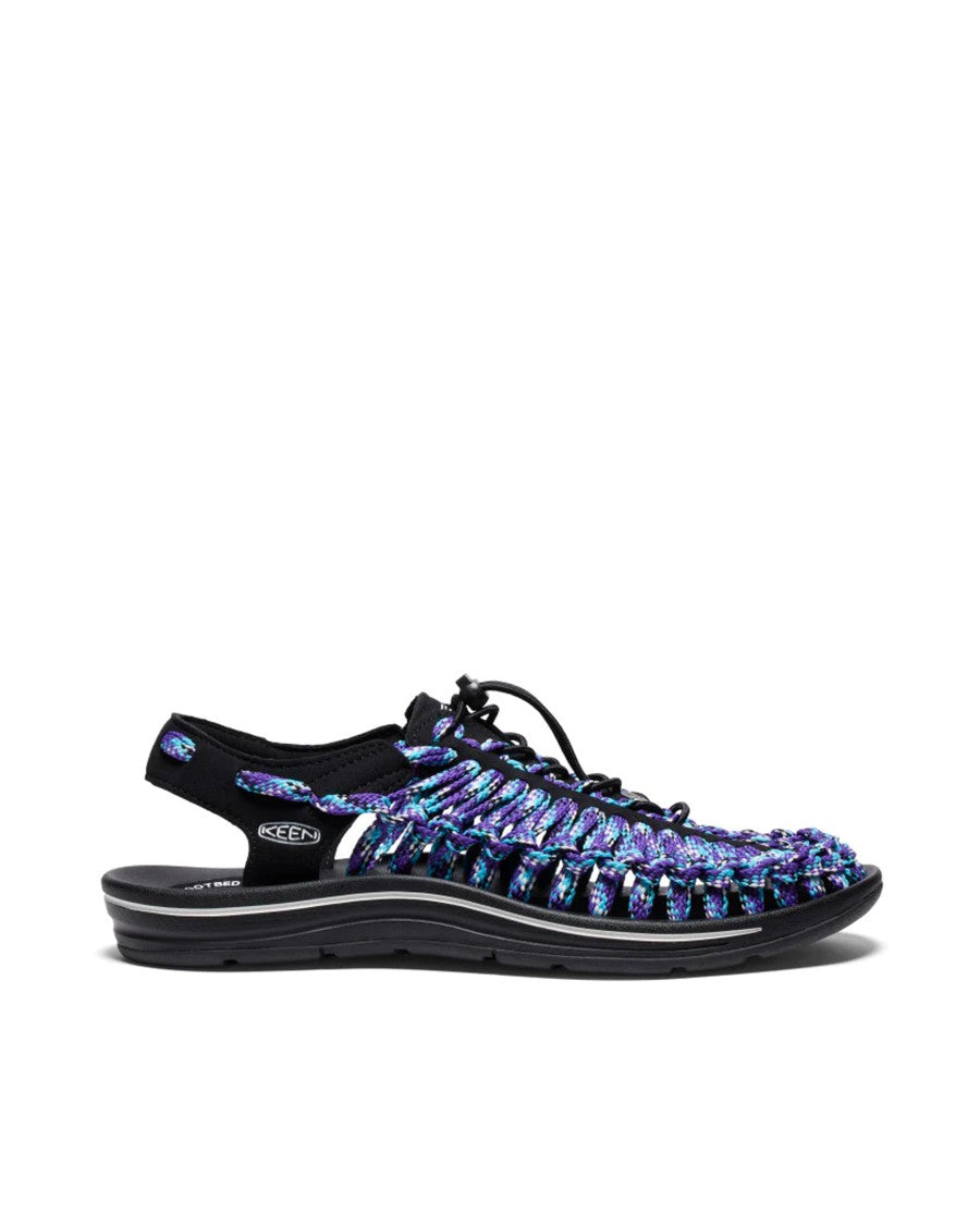 Keen Uneek Sandal In Black, Tillandsia Purple