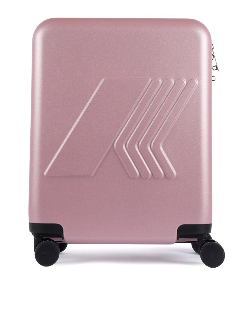 K-Way Hard-Shell Trolley Suitcase With Eudoxie Logo Detail