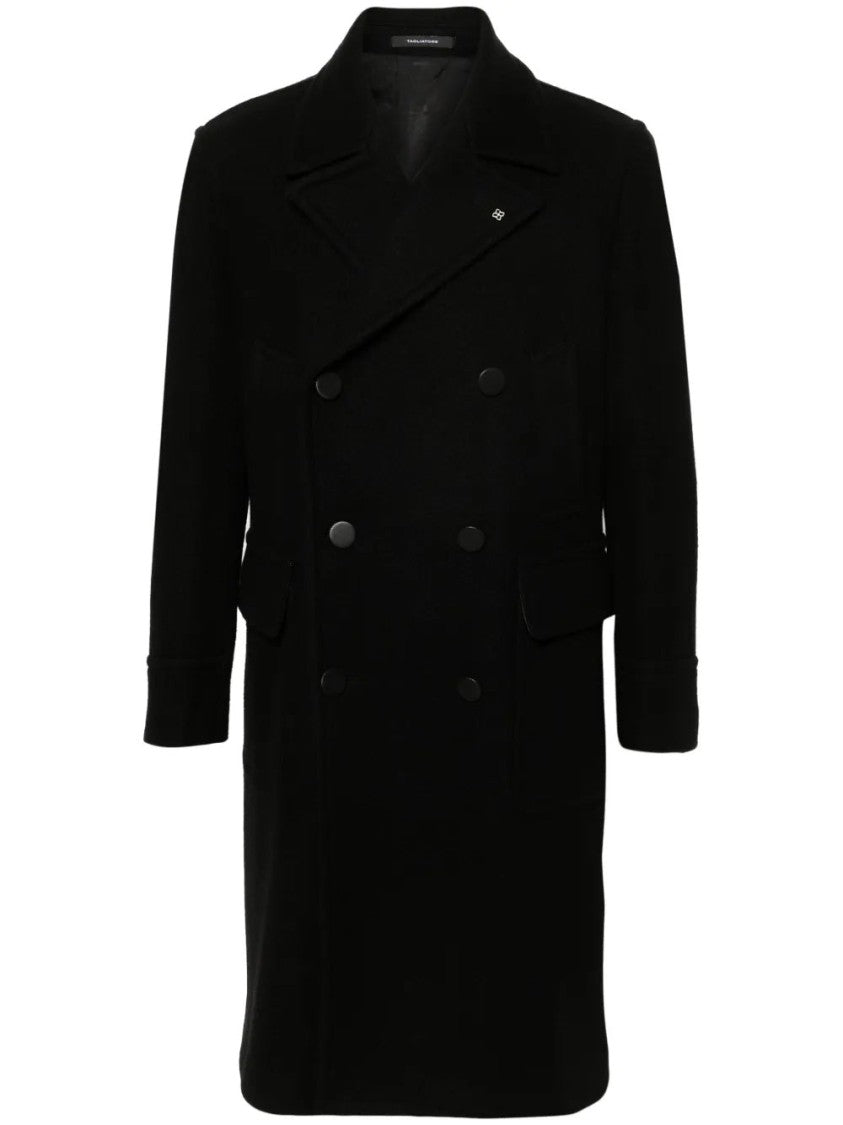 Tagliatore Double-Breasted Felted Coat