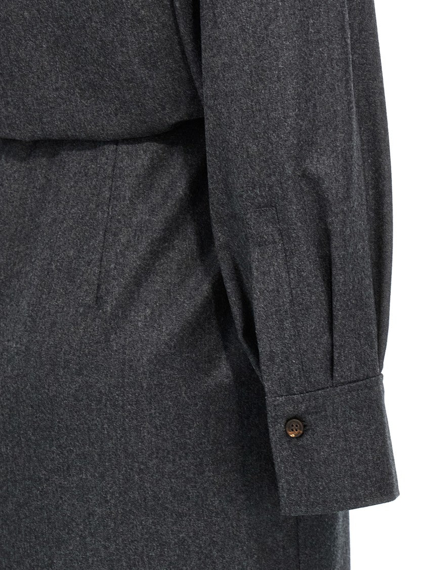 Brunello Cucinelli Wallet Chemisier Dress