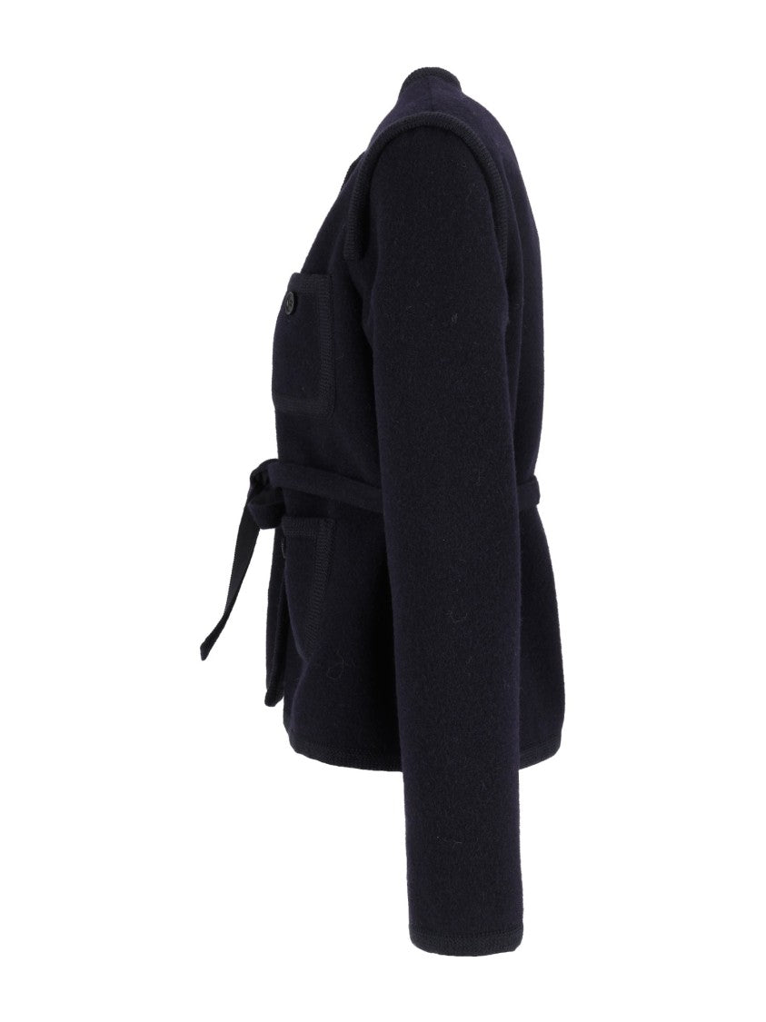 Aspesi Mod.0980 Belted Virgin Wool Jacket