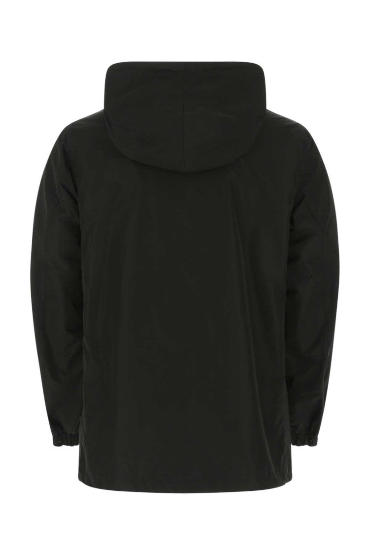Burberry Black Polyester Reversibile Jacket