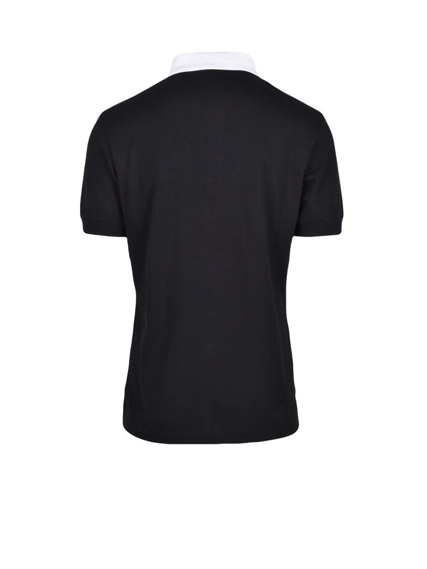 Vivienne Westwood Black Cotton Polo Shirt