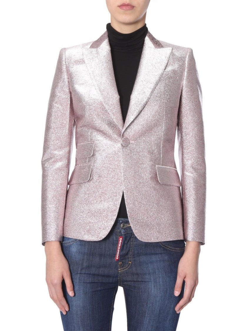 Dsquared2 Tailored Metallic Smoking Jacket