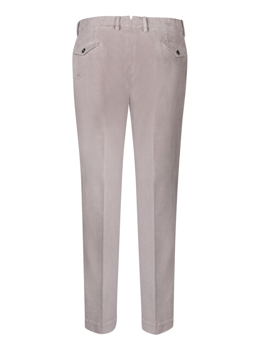 Dell'oglio Beige Cotton Trousers