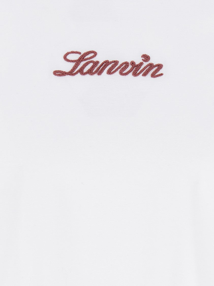 Lanvin Crewneck Cotton T-Shirt