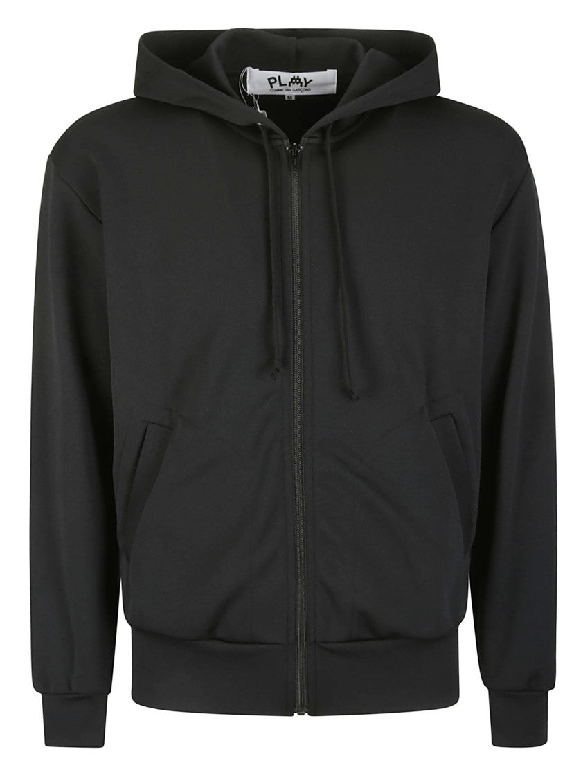 Comme Des Garçons Hooded Black Sweatshirt