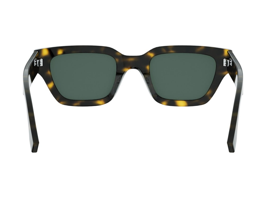 Fendi Green Fe40191i Bold Oversized Tortoiseshell Sunglasses