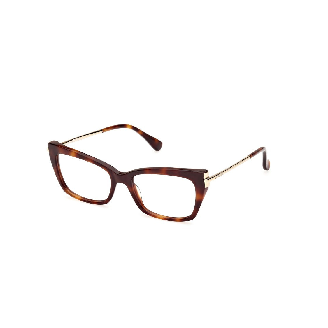 Max Mara Mm5137 53052 Tortoiseshell Rectangular Frame Eyeglasses