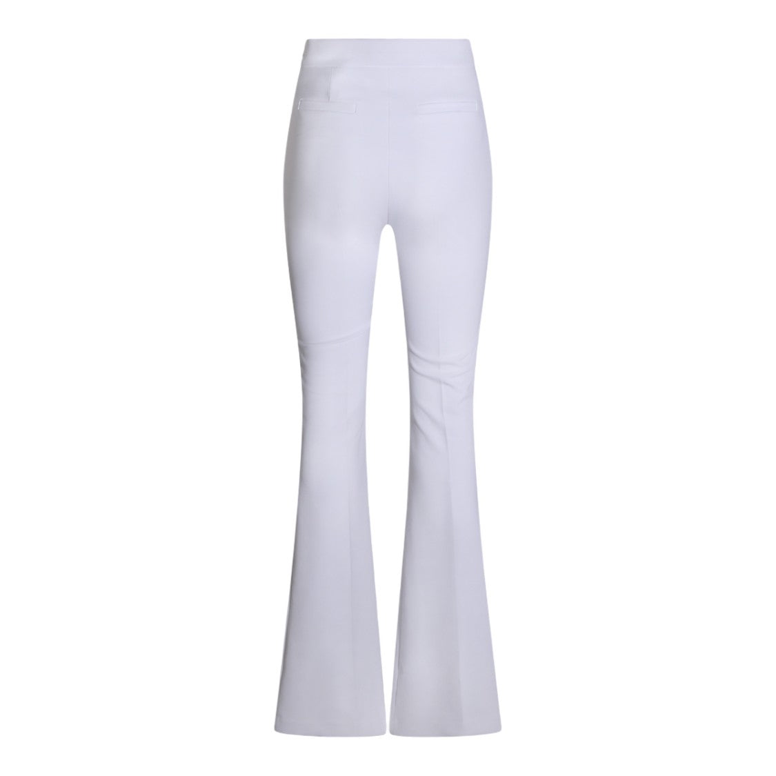 Elisabetta Franchi Flared Leg Trousers With High Waist Design