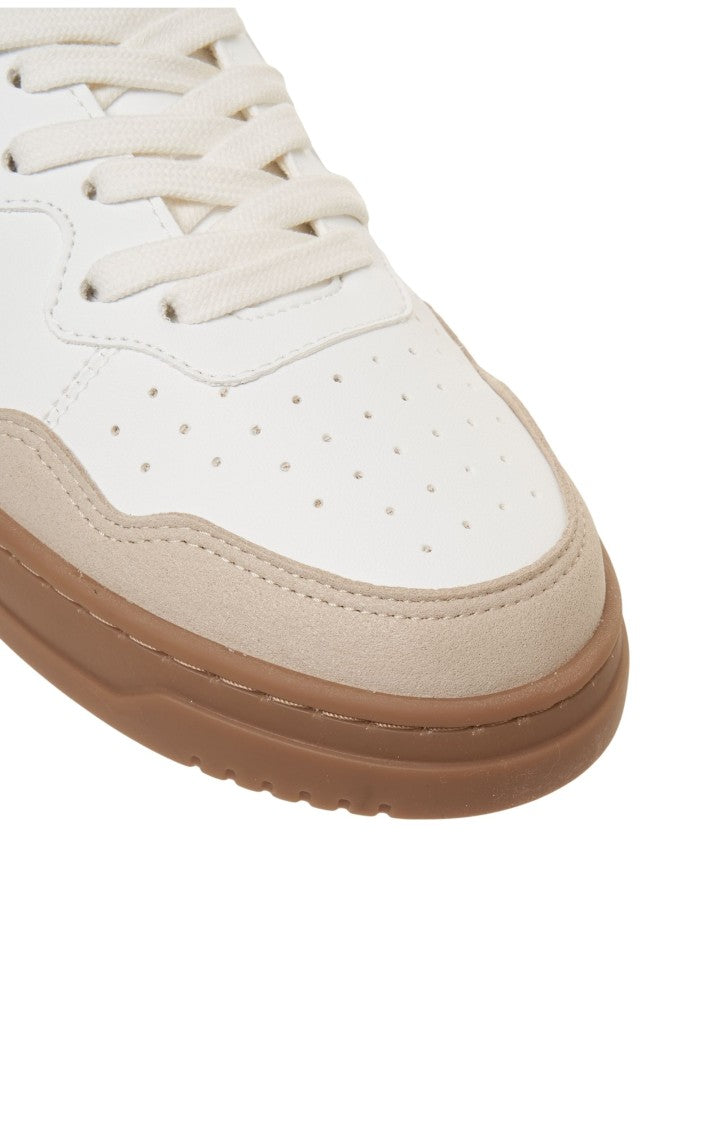 Zeta Platform Sneakers With Leather Construction