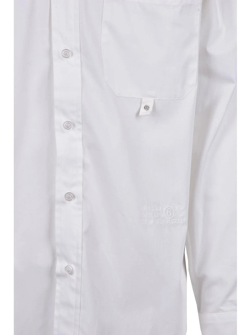 Maison Margiela Cotton Oversized Shirt - White