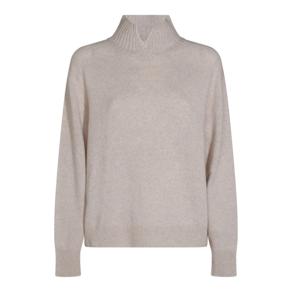 Malo Light Grey Cashmere Knitwear