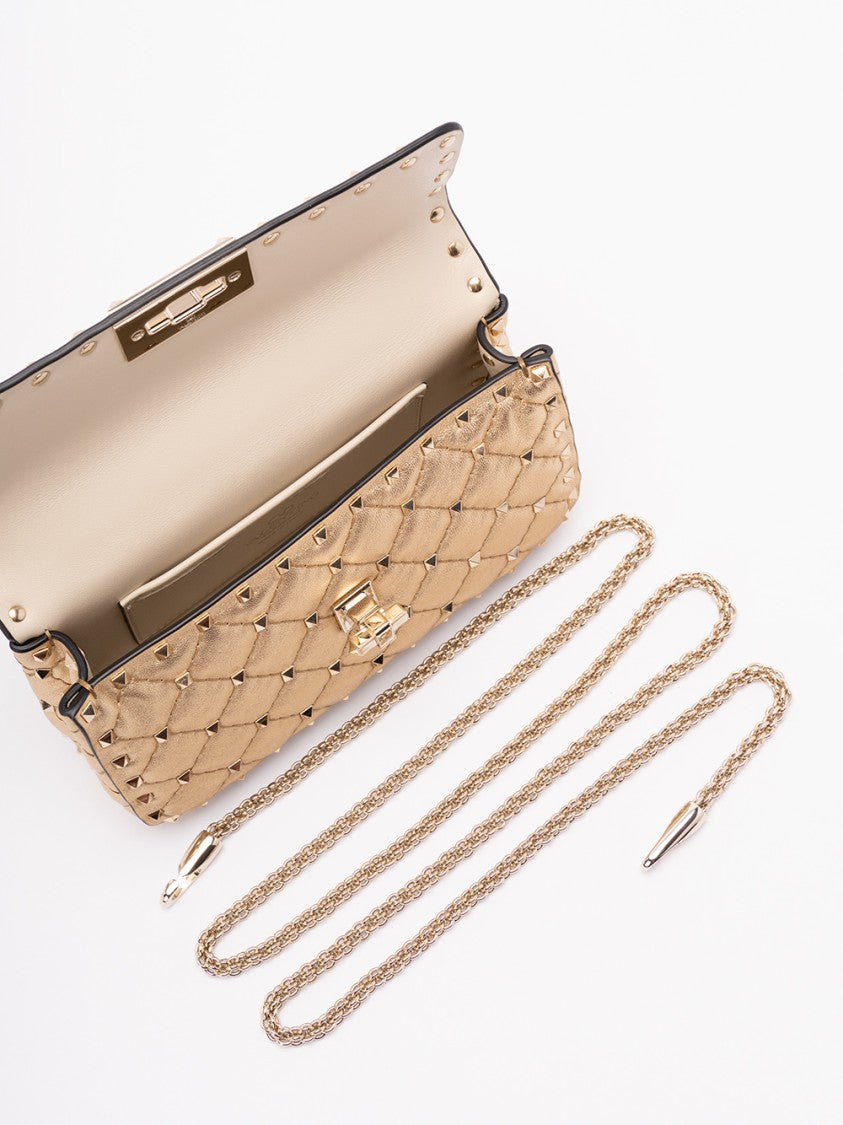 Valentino Garavani `Rockstud Spike` Small Shoulder Bag