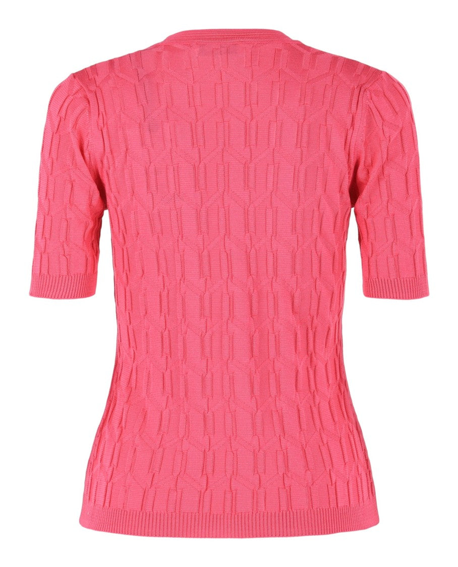 M Missoni Cable-Knit Pattern Sweater