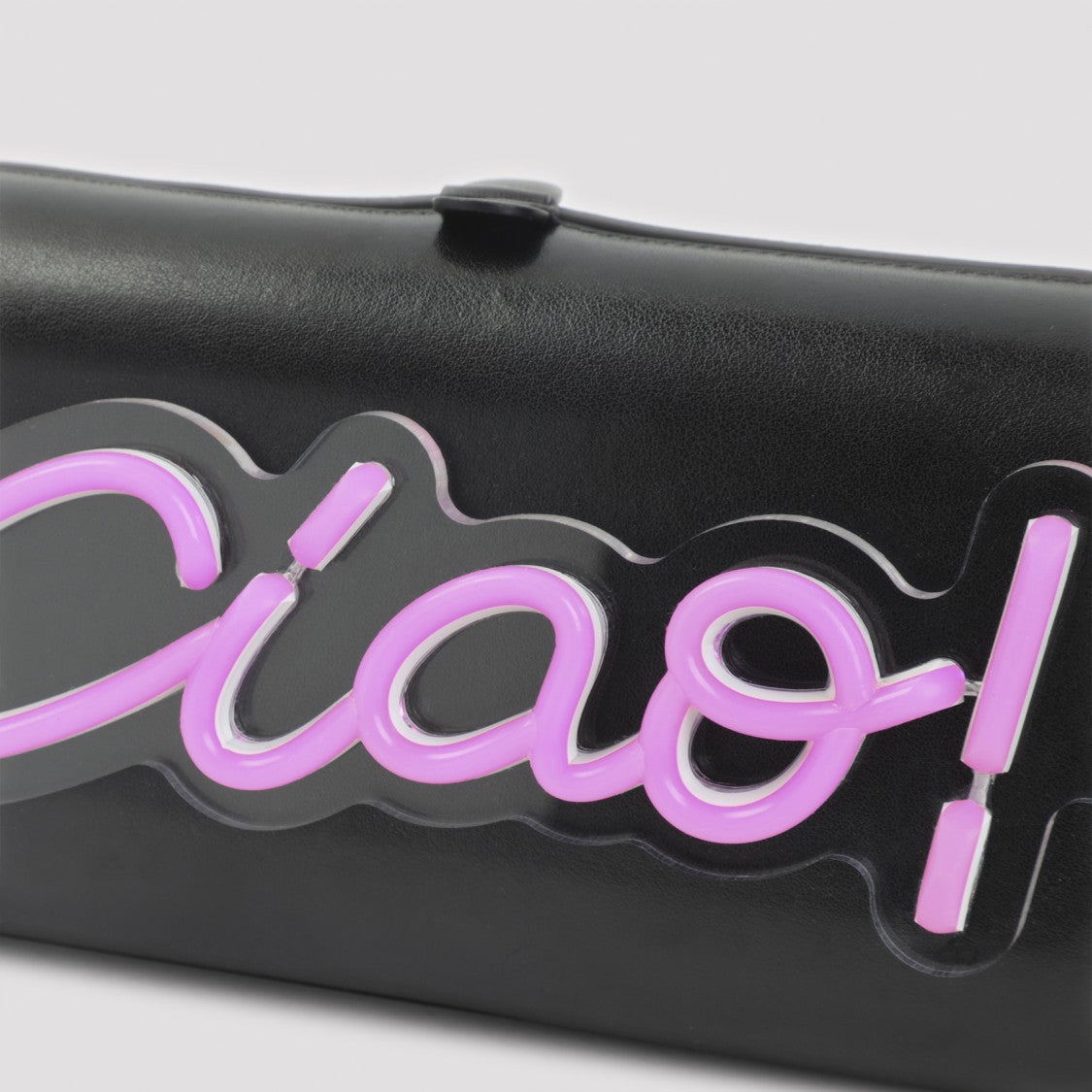 Moschino Black Polyurethane Shoulder Bag