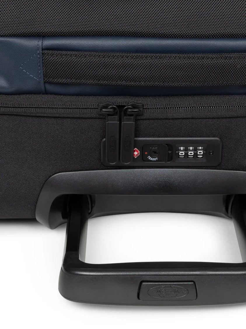Eastpak Compact Rectangular Suitcase With Telescopic Handle And Security Features