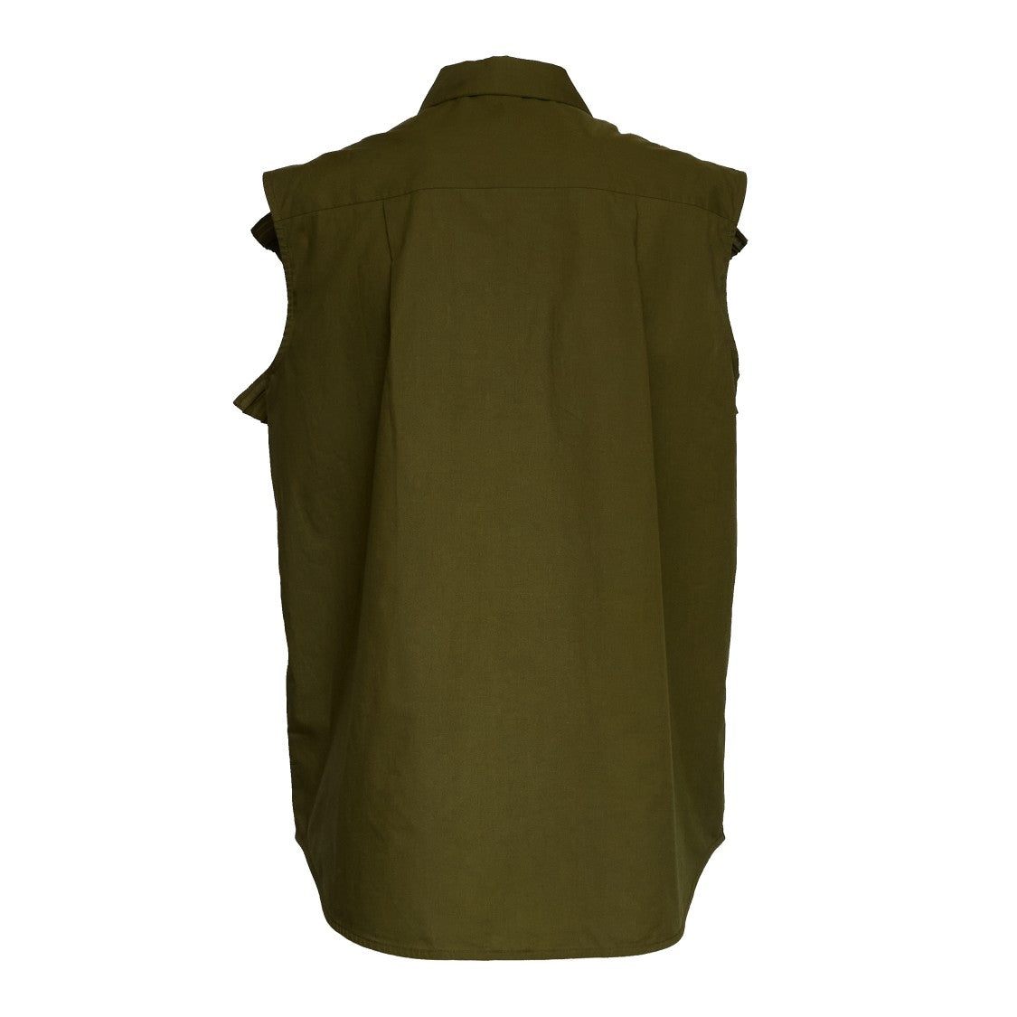 Essentiel Antwerp Jeandarlene Ruffled Eyelet Lace Shirt