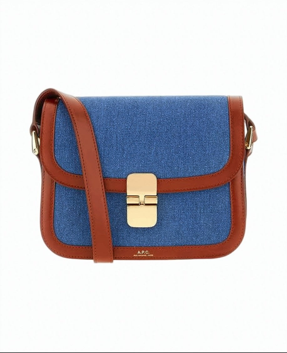 A.P.C. Structured Rectangular Shoulder Bag