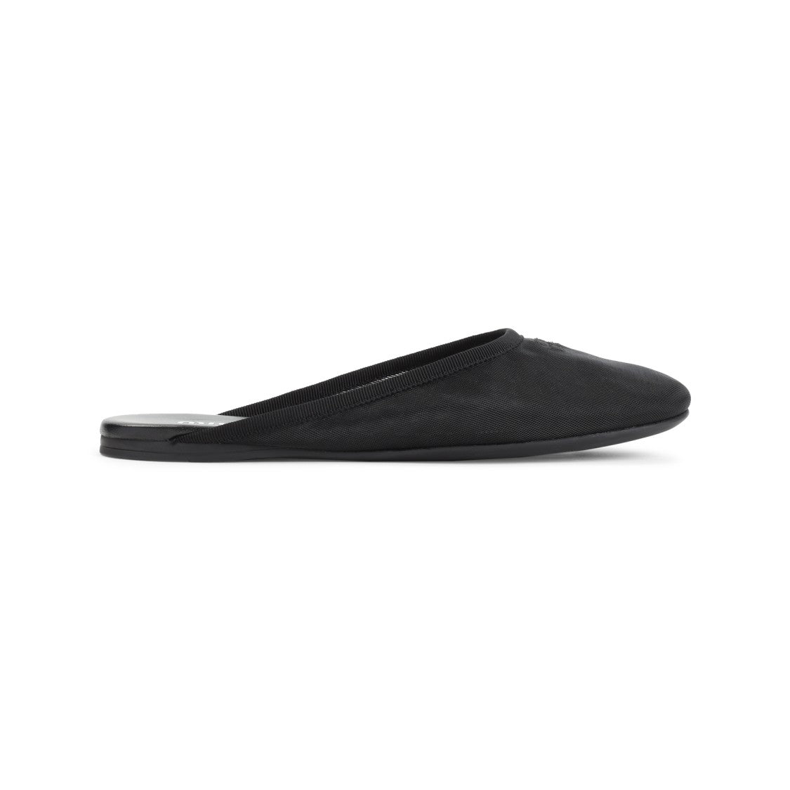 Miu Miu Slip-On Black Sneakers With Minimalist Design