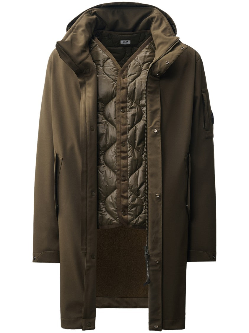 C.P. Company C.P. Shell-R Minimalist Padded Hooded Parka