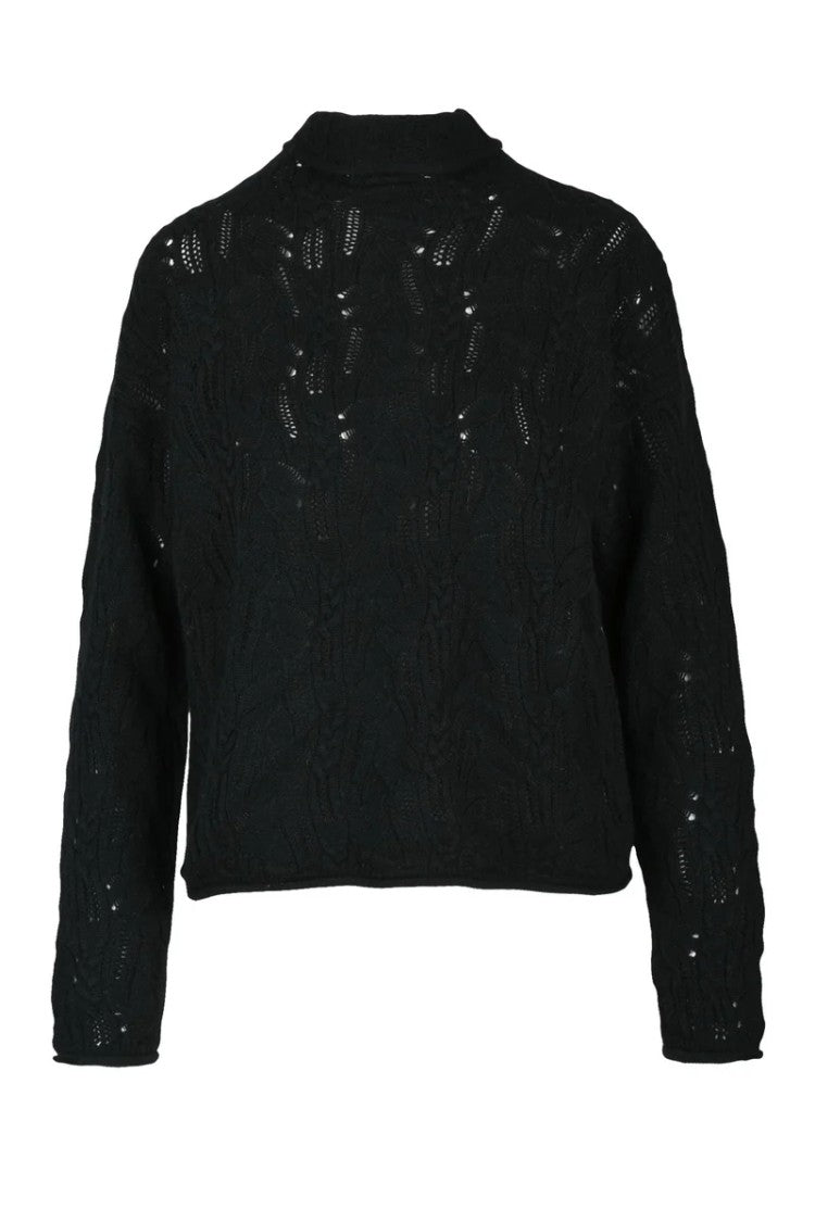 Max Mara Scacco Turtleneck Sweater - Black