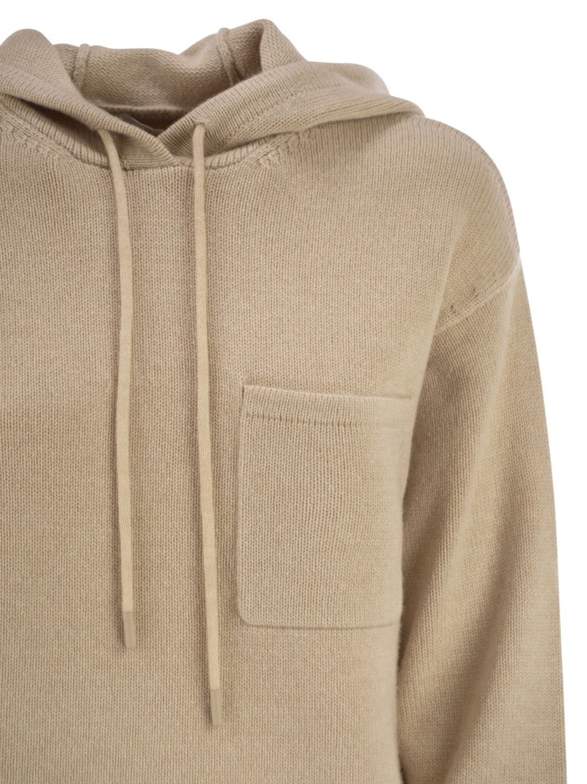 Max Mara Liana - Wool And Cashmere Hooded Sweatshirt