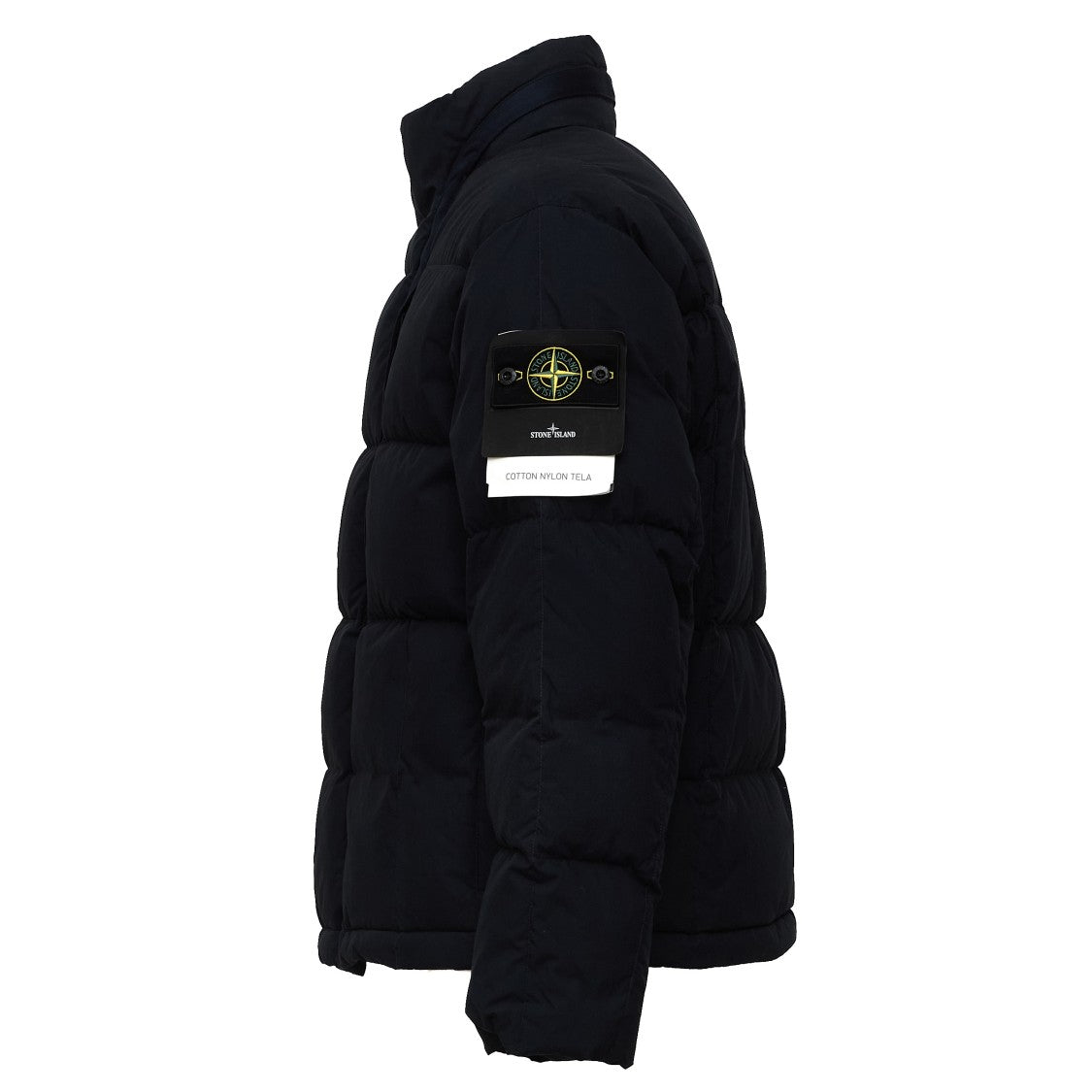 Stone Island Rds Quilted Badge Zip Down Jacket