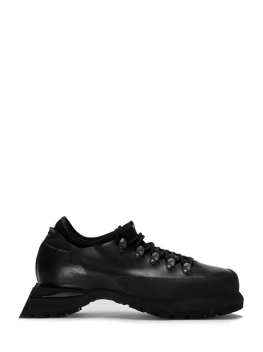 Demon Seamless Black Shoes With Sock-Like Design