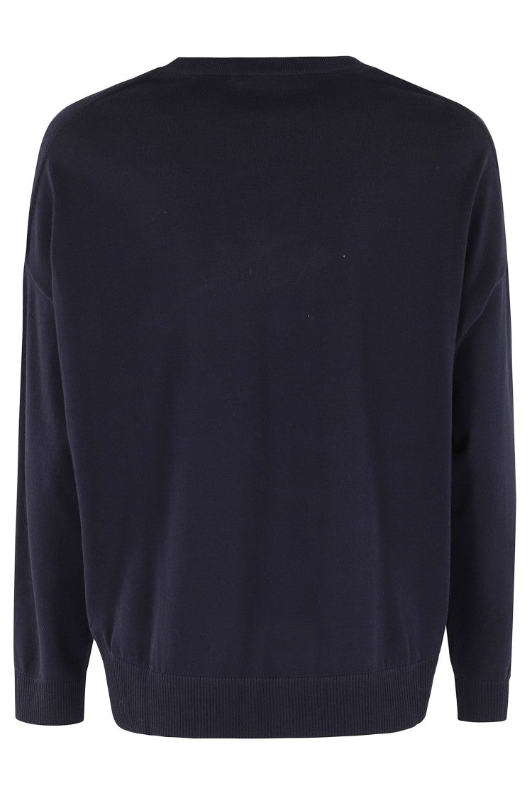 Semi Couture Morgane Boxy-Fit Lightweight Cotton Sweater