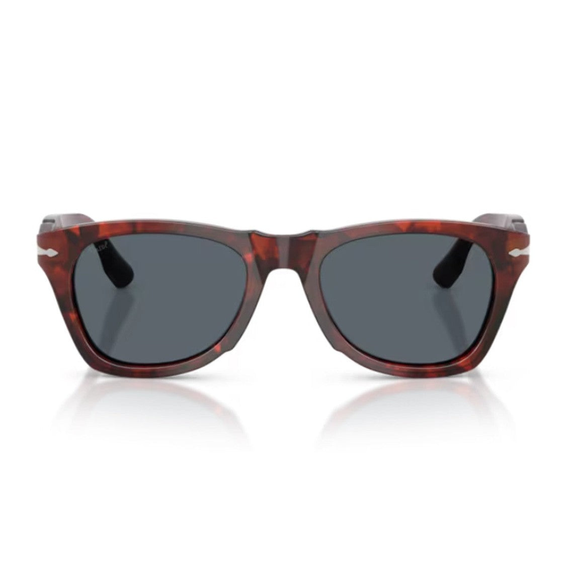 Persol Havana Rosso Po8001s Acetate Phantos Sunglasses