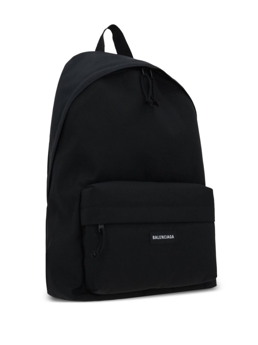 Balenciaga Black Explorer Baseball Logo Backpack