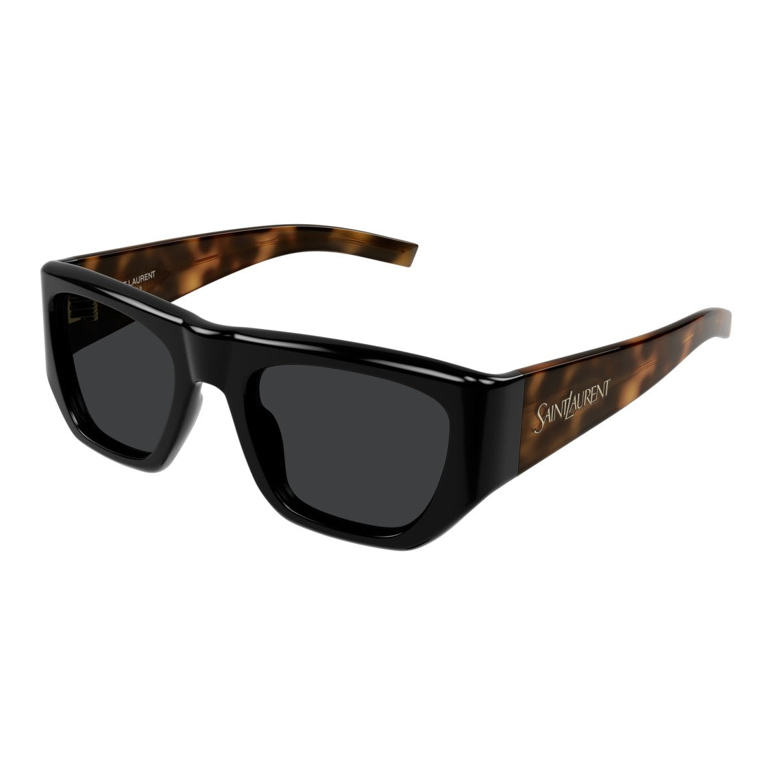 Saint Laurent Sl 740 Bold Rectangular Sunglasses