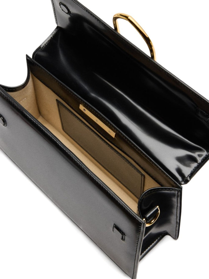 Jacquemus Structured Black Handbag